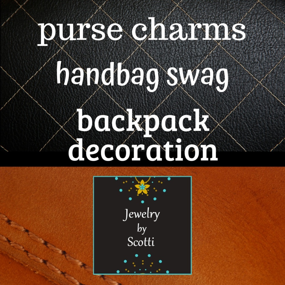 Purse Charms, Handbag Swag, Pocketbook Decoration